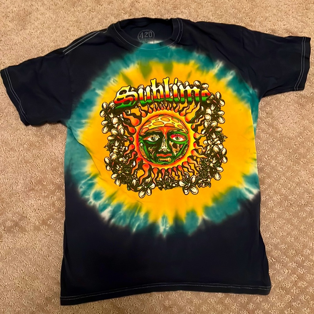 Tie dyed sublime T-shirt